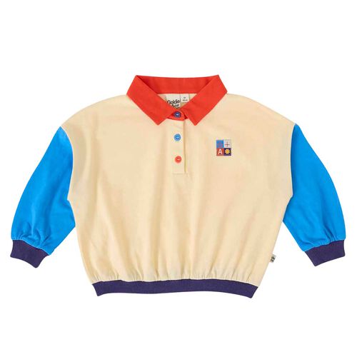 Goldie + Ace Relaxed Rugby Sweat Top 6M-2Y